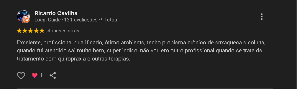 Avaliações Quiropraxia e Acupuntura em Joinville 05